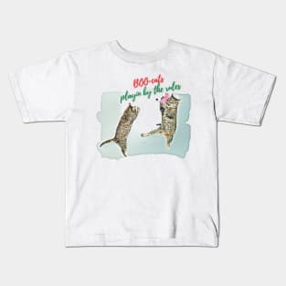 Boo-cats, playin' by the rules Kids T-Shirt